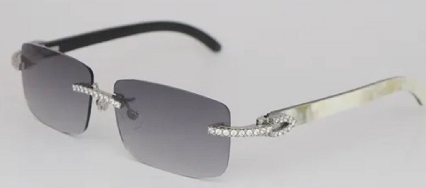 White Buffalo Horn Sunglasses
