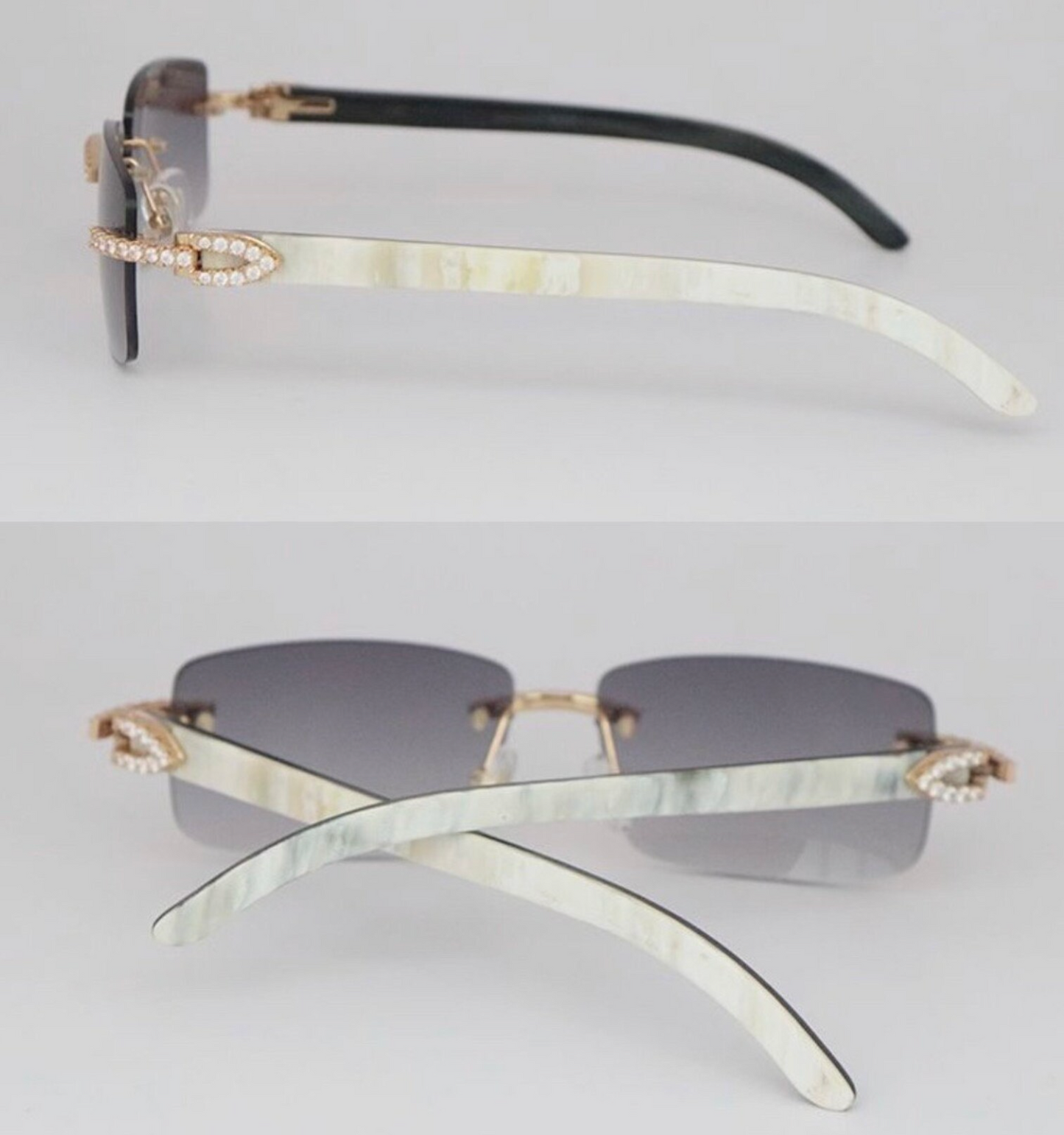 White Buffalo Horn Sunglasses