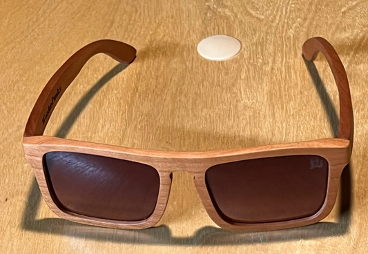 Cherry Wood Polarized Sunglasses