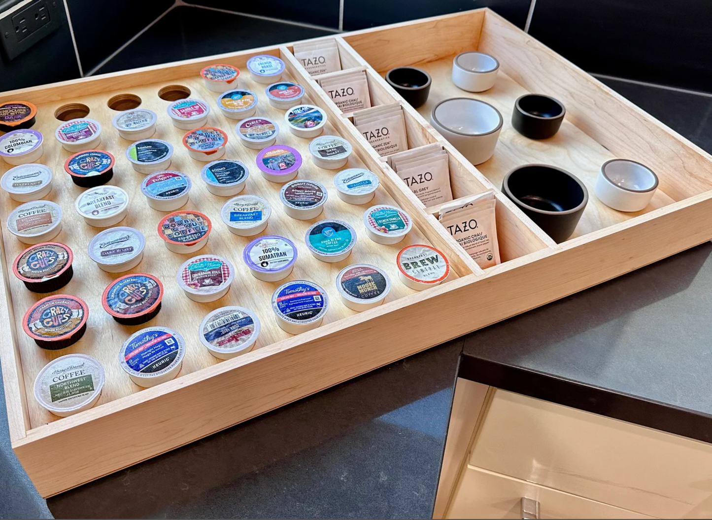 Customs Coffee Capsule Organizer