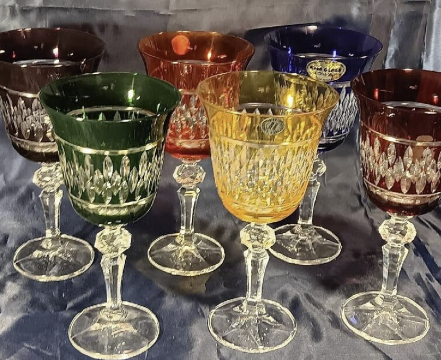 COLORFUL CRYSTAL LIQUOR Glasses 60 ml