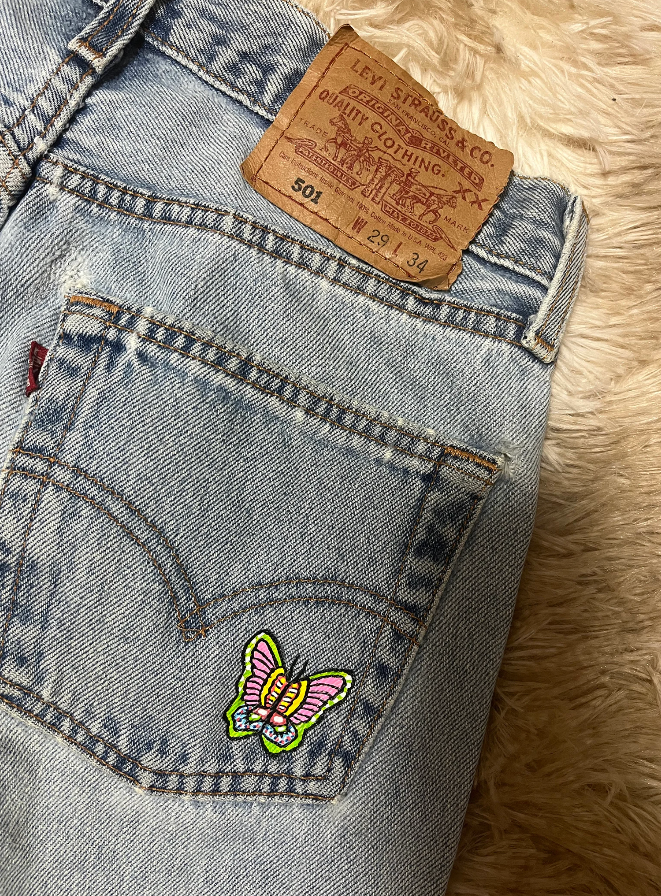 Customized Levi’s Jeans