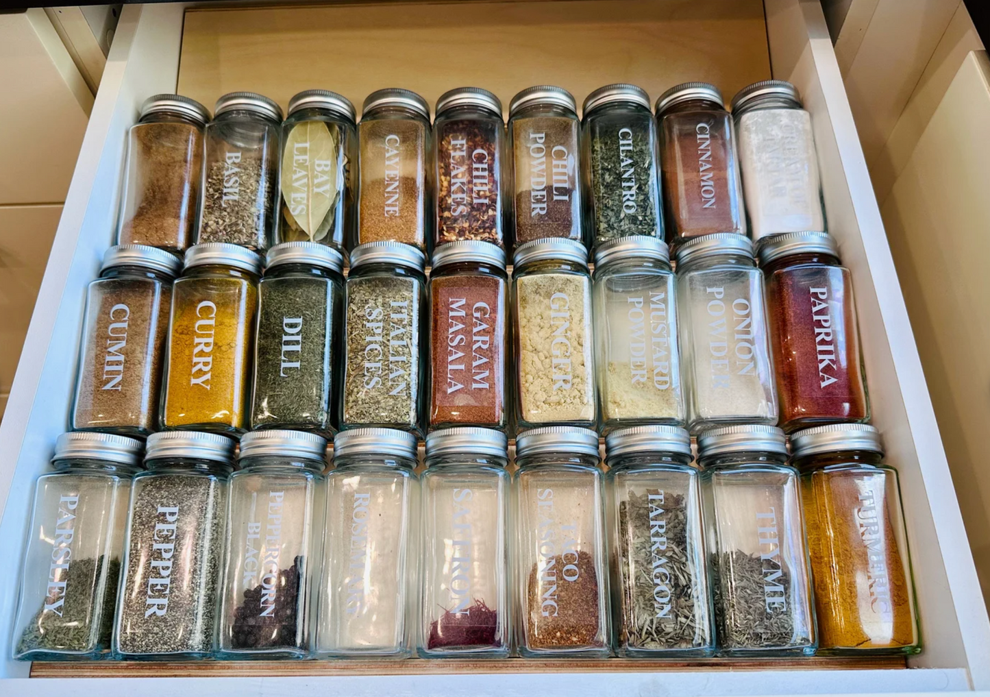 Custom Spice organizer