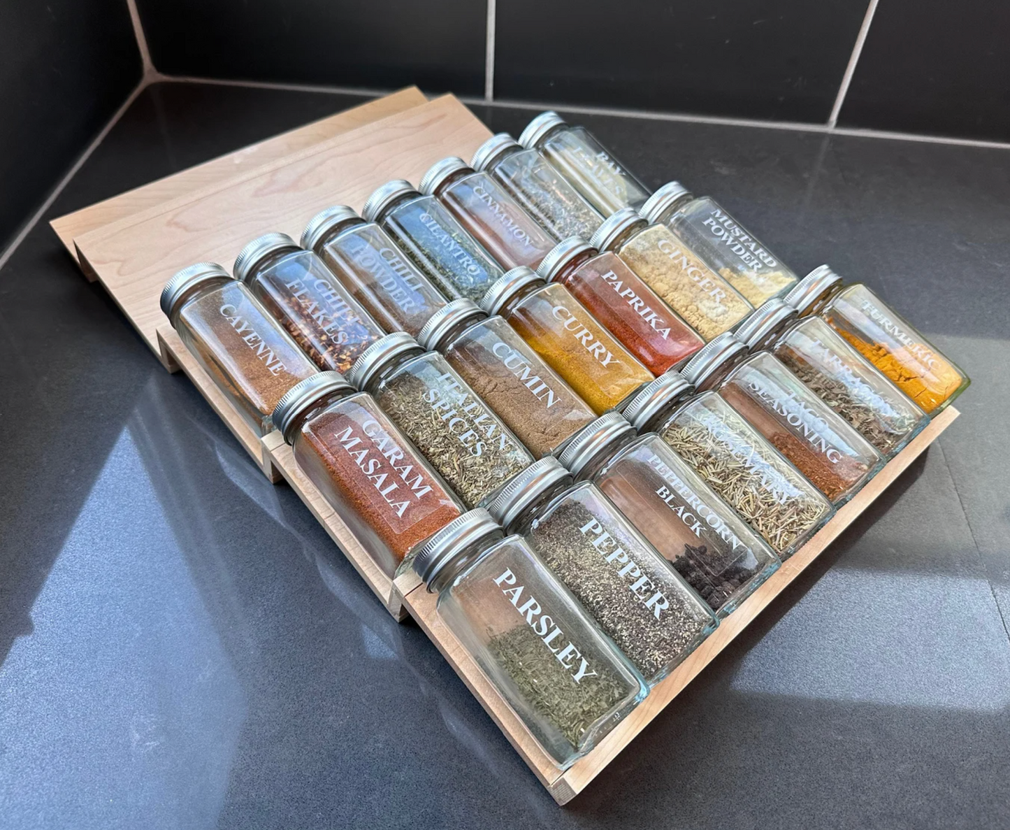 Custom Spice organizer