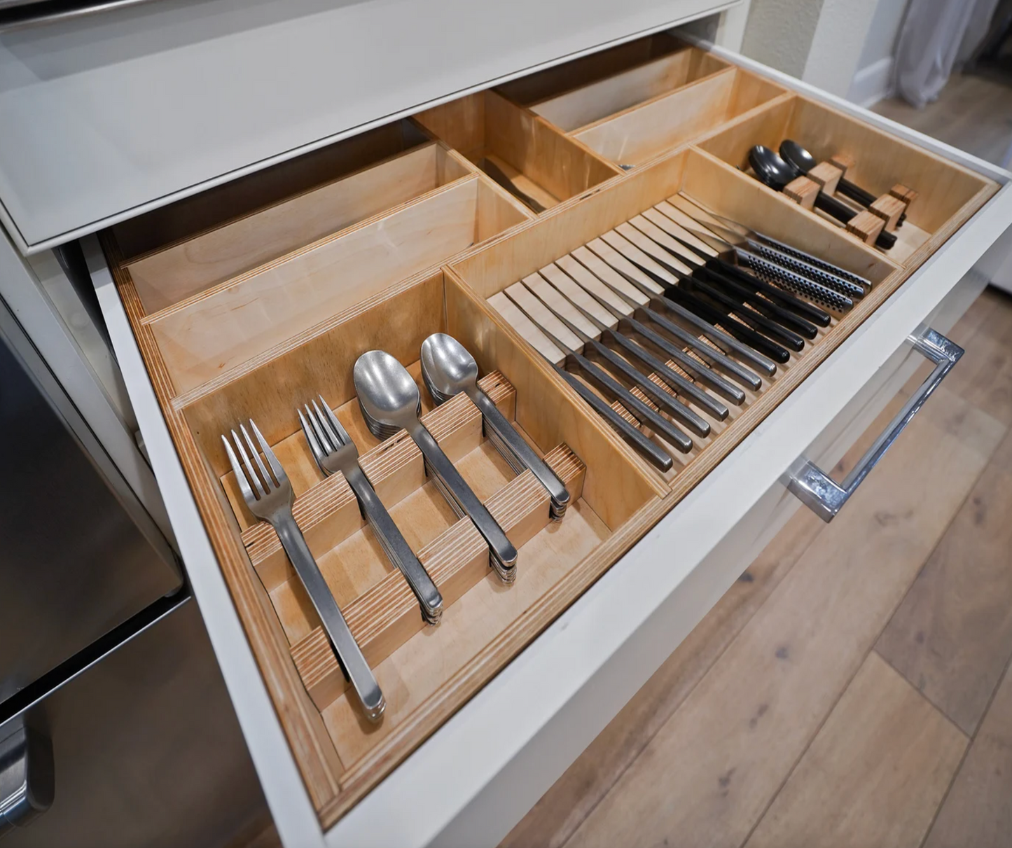 Custom Kitchen Drawer Organizer