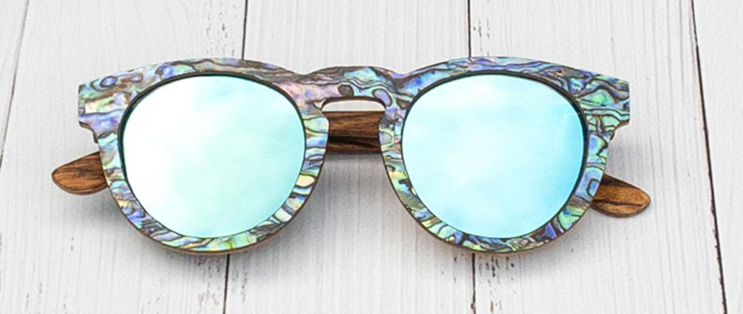 Abalone Seashell Sunglasses